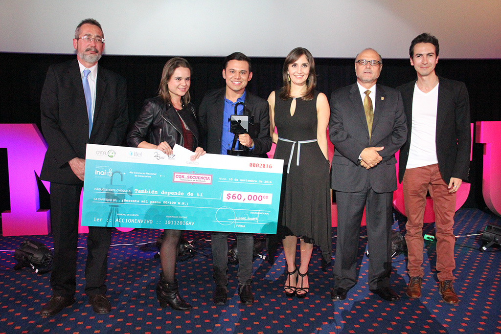 Premia ITEI a ganadores del 4to Concurso Nacional de Cinecortos 