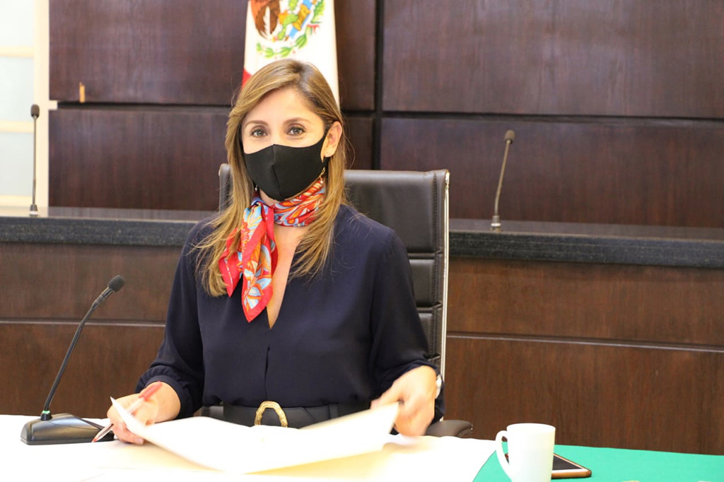 Presenta Cynthia Cantero Informe de Actividades 2020 ante el Pleno del ITEI