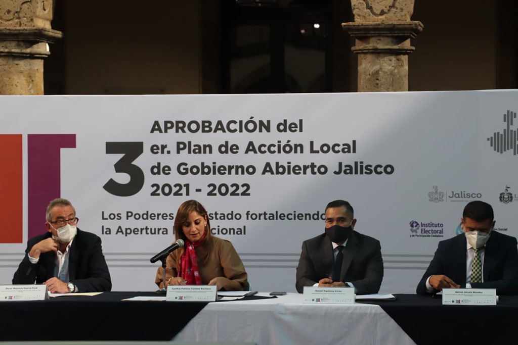 Aprueban Tercer Plan de Acción Local de Gobierno Abierto Jalisco con compromisos de los Tres Poderes de la entidad