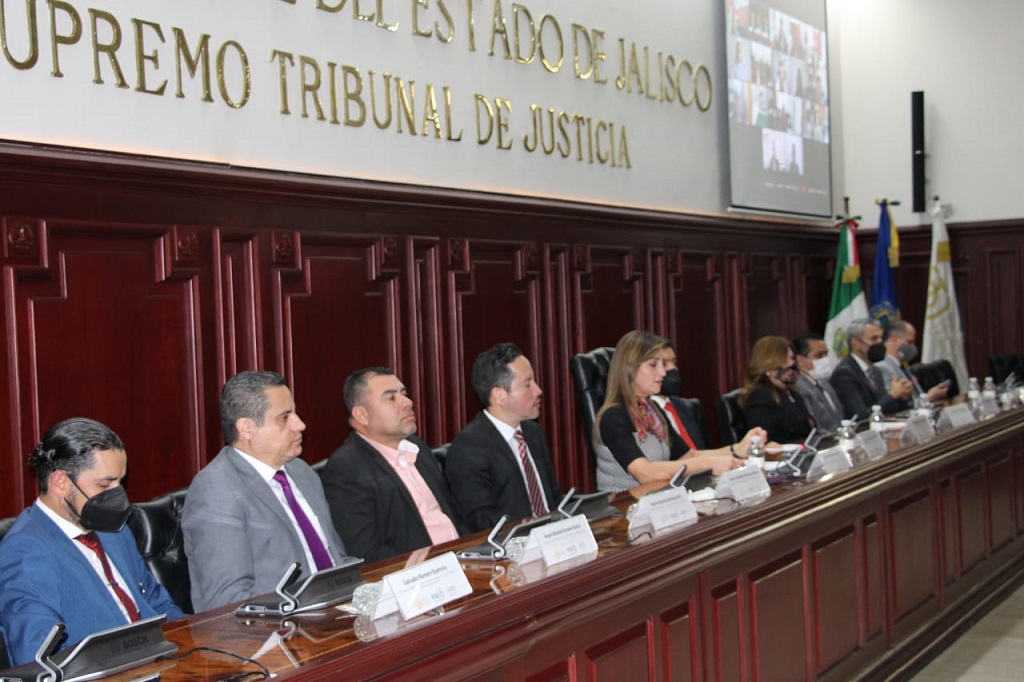 Firman Convenio para el uso de Elida 11 Organismos Garantes de Transparencia del País con el Supremo Tribunal de Justicia de Jalisco