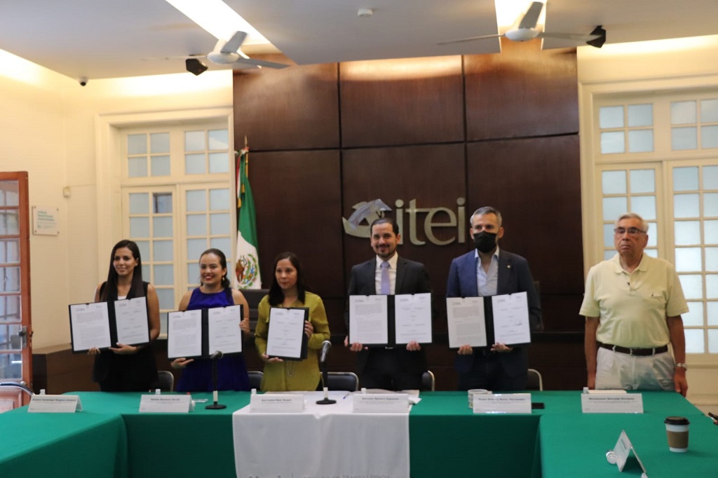 EL INSTITUTO DE TRANSPARENCIA DE JALISCO Y LA ESCUELA MEXICANA DE ARCHIVOS FIRMARON CONVENIO DE COLABORACIÓN