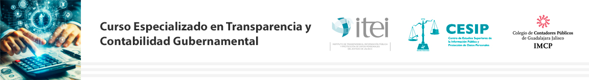 Ingresa al micrositio del Curso Especializado en Transparencia y Contabilidad Gubernamental en otra pestaña.